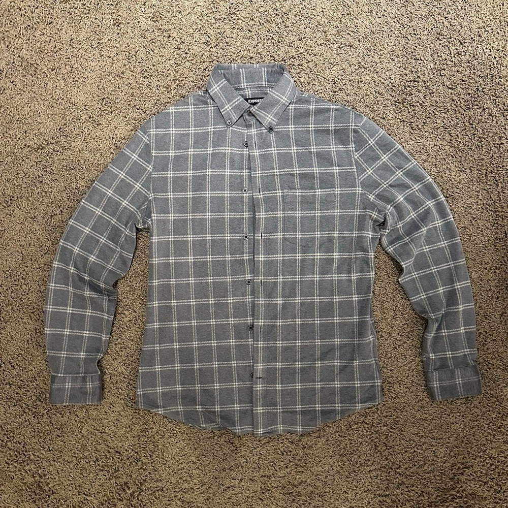 EXPRESS LONGSLEEVE FLANNEL STYLE SMALL